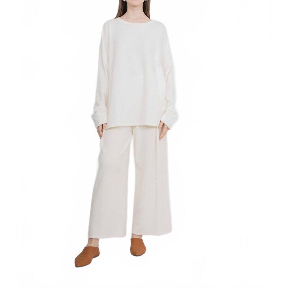 NEW CORINNE COLLECTION mira tunic in ivory
